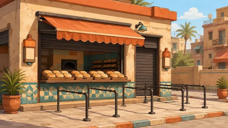فرن عيش بلدي مصري حديث